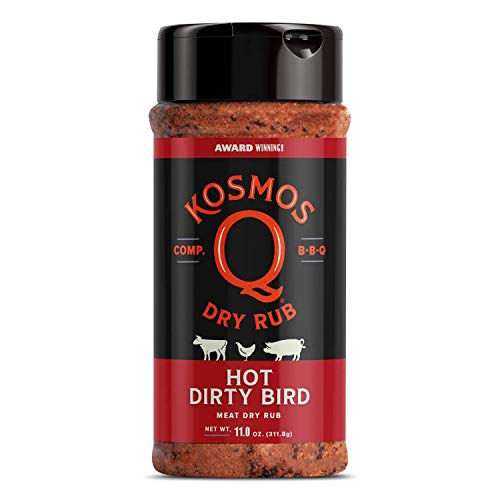 Kosmos Q Dirty Bird Hot Bbq Rub | Savory &Amp; Spicy Blend | Great O