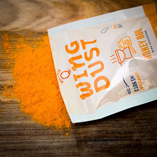 Kosmos Q Honey Barbecue Wing Dust | Chicken Wing Seasoning | Dry