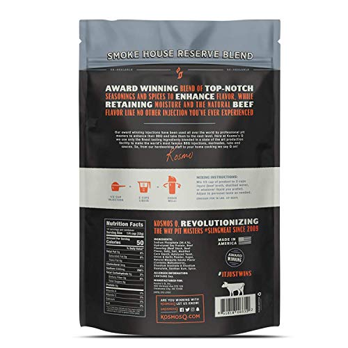 Kosmos Q Smoke House Reserve Blend Barbecue Brisket Injection |