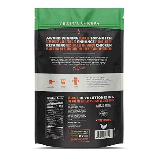 Kosmos Q Original Barbecue Chicken Injection | Seasoning &Amp; Marin