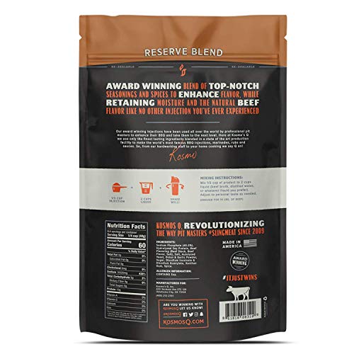 Kosmos Q Reserve Blend Barbecue Brisket Injection | Seasoning &Amp;