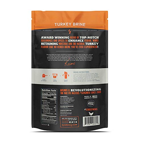 Kosmos Q Turkey Brine Mix, 16 Oz