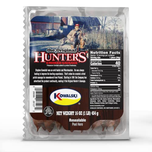 Kowlaksi Hunters Sausage - Original 16 Oz