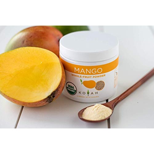 Koyah - Organic Freeze-Dried Mango Powder 1 Scoop = 1/4 Cup Fre