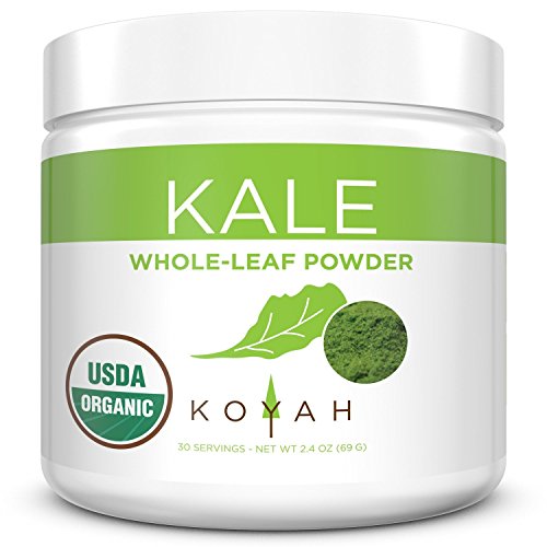 Koyah - Organic Usa Grown Kale Powder Equivalent To 30 Cups Fre