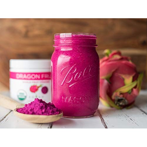 Koyah - Organic Freeze-Dried Pink Dragon Fruit Powder 1 Scoop =