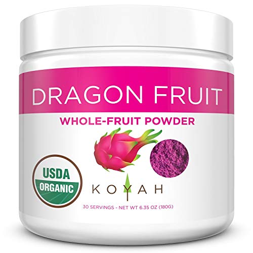 Koyah - Organic Freeze-Dried Pink Dragon Fruit Powder 1 Scoop =