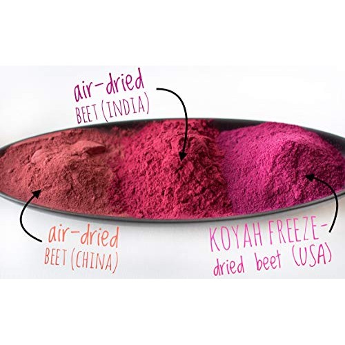 KOYAH - Organic USA Grown Beet Powder 1 Scoop = 1/2 Beet: 30 S...