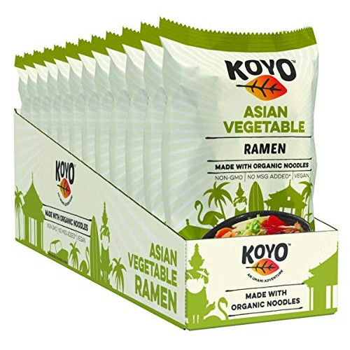 Koyo Ramen Soup, Asian Vegetable, Made With Organic Noodles, No
