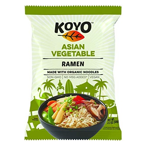 Koyo Ramen Soup, Asian Vegetable, Made With Organic Noodles, No