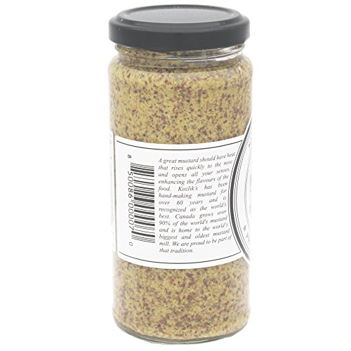Kozliks Canadian Mustard Dijon Classique Hot Brown Yellow Natura