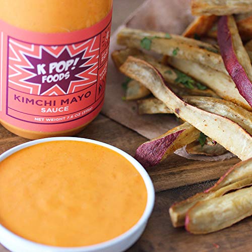 Kimchi Mayo Sauce By Kpop Foods. Bold And Zesty Spicy Mayo In Co