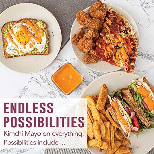 Kimchi Mayo Sauce By Kpop Foods. Bold And Zesty Spicy Mayo In Co