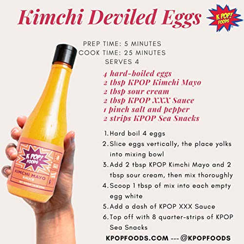 Kimchi Mayo Sauce By Kpop Foods. Bold And Zesty Spicy Mayo In Co
