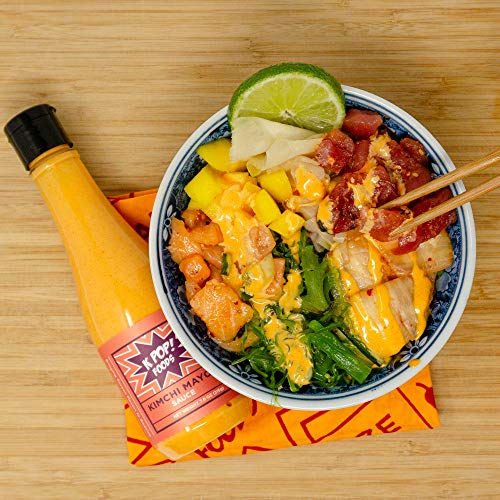 Kimchi Mayo Sauce By Kpop Foods. Bold And Zesty Spicy Mayo In Co