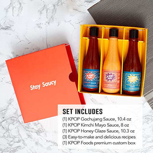 Kpop Foods Variety Sauce Set, Inspired By Korean Food &Amp; Flavors: