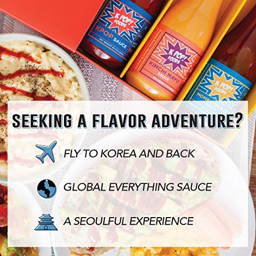 Kpop Foods Variety Sauce Set, Inspired By Korean Food &Amp; Flavors: