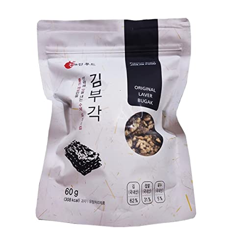 Korean Premium Traditional Seaweed Laver Snack Seaweed BUGAK Cri...