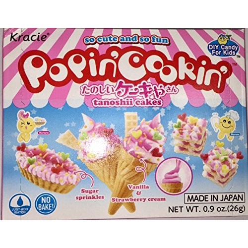 Popin Cookin Diy Candy Kit 3 Pack Variety - Tanoshii Cakes,