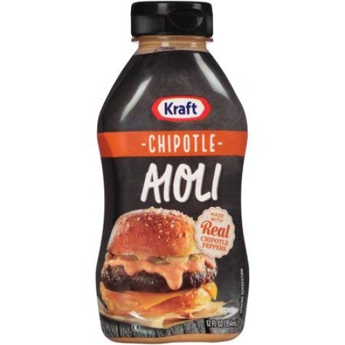 Kraft Chipotle Aioli 12 Fl. Oz. Bottle Pack Of 4