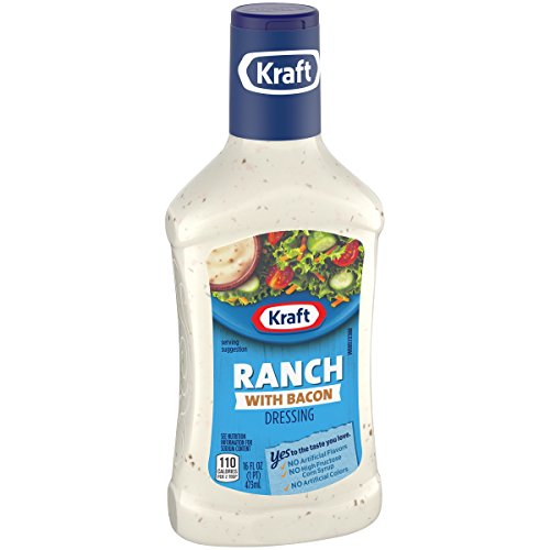 Kraft Bacon Salad Ranch Dressing 16 Oz Bottle