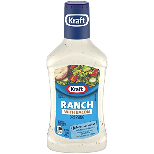 Kraft Bacon Salad Ranch Dressing 16 Oz Bottle