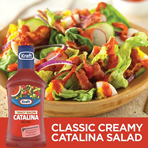 Kraft Tangy Catalina With Bacon Dressing 16 Fl Oz Bottle