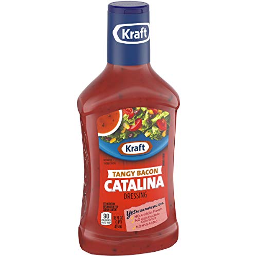 Kraft Tangy Catalina With Bacon Dressing 16 Fl Oz Bottle