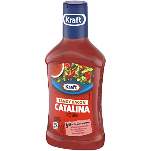 Kraft Tangy Catalina With Bacon Dressing 16 Fl Oz Bottle
