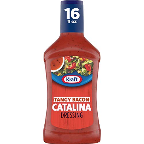 Kraft Tangy Catalina With Bacon Dressing 16 Fl Oz Bottle