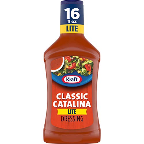 Kraft Classic Catalina Lite Salad Dressing 16 Fl Oz Bottle