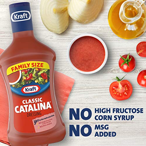 Kraft Classic Catalina Salad Dressing 24 Fl Oz Bottle