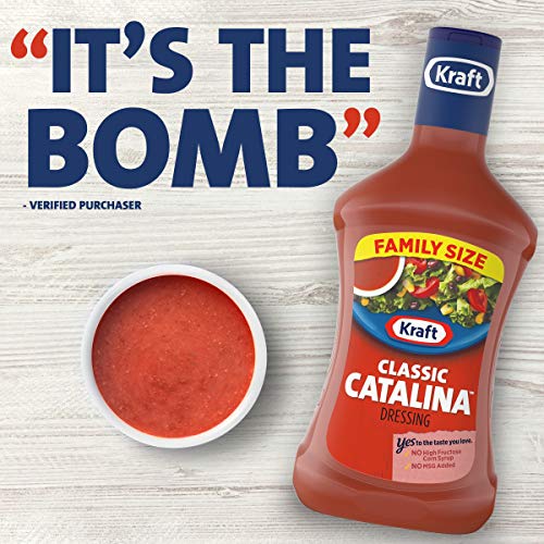 Kraft Classic Catalina Salad Dressing 24 Fl Oz Bottle