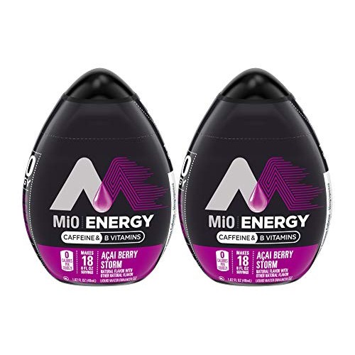 Mio Energy Liquid Enhancer Acai Berry Storm 1.62 Ounce Pack Of 2