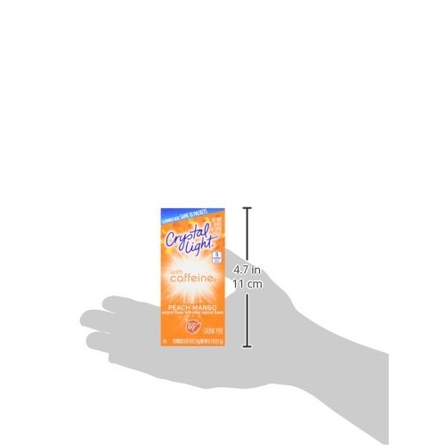 Crystal Light Energy Peach Mango On The Go Pack Of 2
