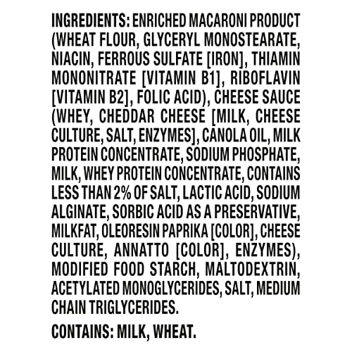 Kraft Deluxe Original Macaroni & Cheese Easy Microwavable Dinner...