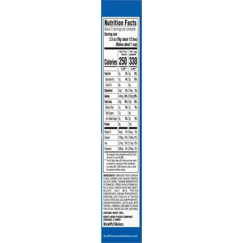 Kraft Spirals Macaroni and Cheese Dinner, 5.5 oz Box Kraft Spirals Macaroni and Cheese Dinner, 5.5 oz Box