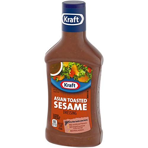 Kraft Asian Sesame Dressing 16 Fl Oz Bottles, Pack Of 6 Kraft Asian Sesame Dressing 16 Fl Oz Bottles, Pack Of 6