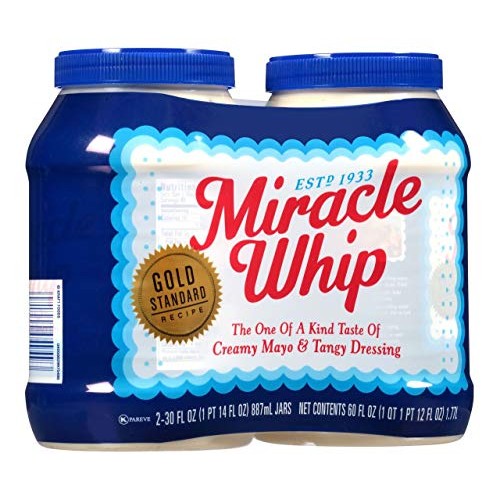 Product Of Kraft Miracle Whip Dressing, 2 Ct./30 Oz.