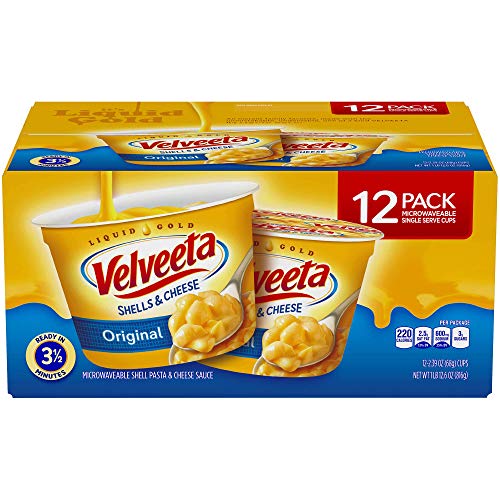 Kraft Velveeta Shells &Amp; Cheese Single-Serve Cups, 12 Ct./2.39 Oz.