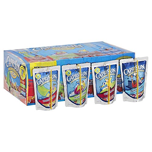 Caprisun Soft Drink Ready To Drink Variety Pack, 1 Pouch -- 40 P