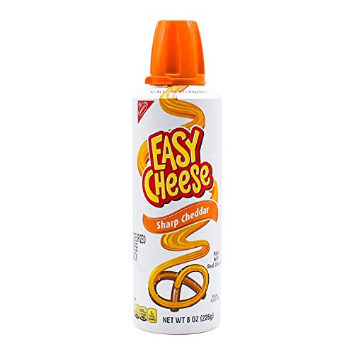 Kraft Easy Cheese Spray Can Variety Pack Of 4 Sharp Cheddar, Am