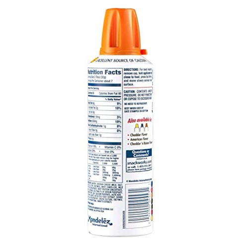 Kraft Easy Cheese Spray Can Variety Pack Of 4 Sharp Cheddar, Am