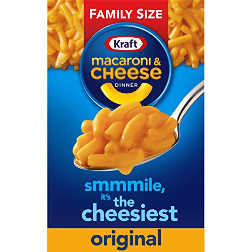 Kraft Original Macaroni &Amp; Cheese Family Size 14.5 Oz Box