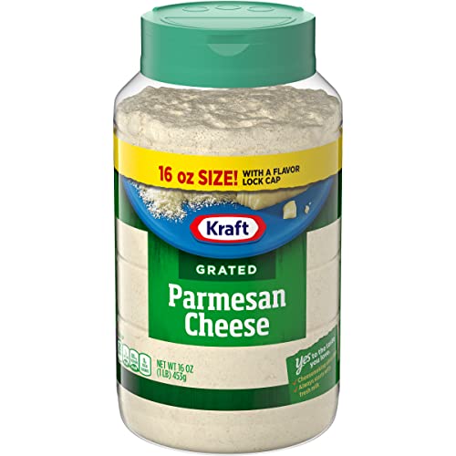 Kraft 100% Grated Parmesan Cheese Shaker 16 Oz Bottle