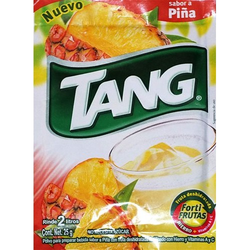 3 X Tang Pina Flavor No Sugar Needed Makes 2 Liters Of Drink 15G