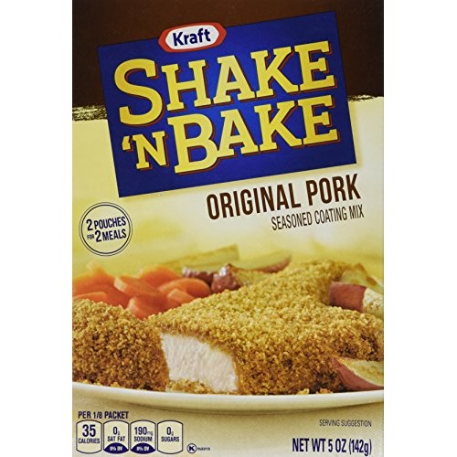 Shake N Bake Original Pork Seasoned Coating Mix 5Oz. 3 Boxes