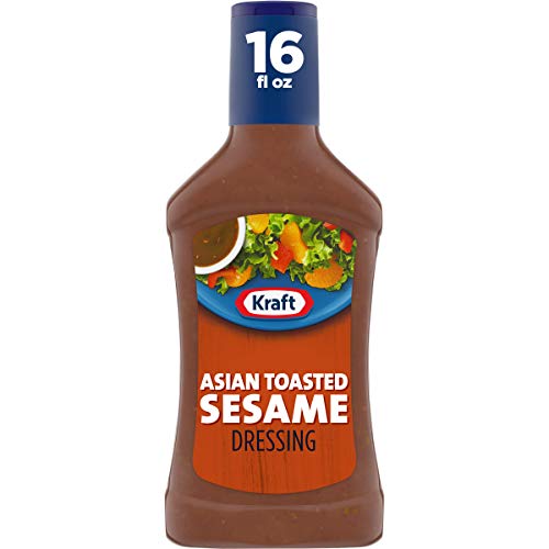Kraft Salad Dressing, Toasted Asian Sesame, 16 Oz