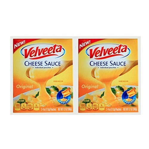 Kraft Velveeta Original Cheese Sauce, 4 Oz. Per Pouch - 2 Pouches