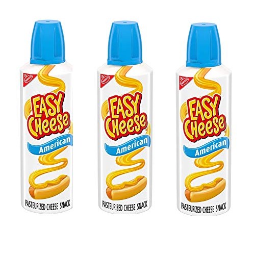 Kraft American Easy Cheese 8 Ounce - 3 Pack